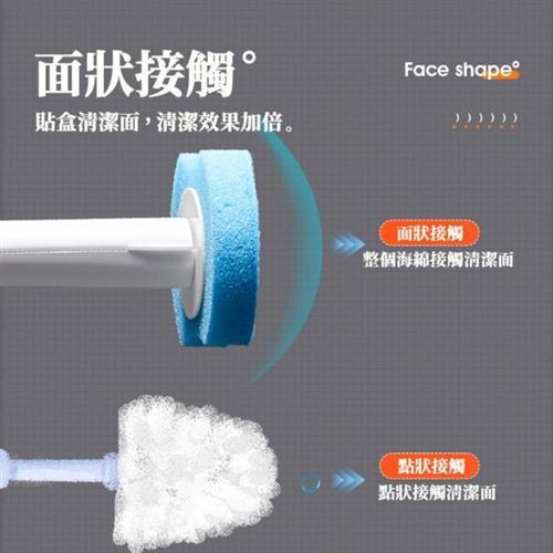 壁掛拋棄式馬桶刷(衛浴清潔 馬桶刷 拋棄式刷頭 清潔刷 馬桶清潔) 随机