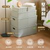 超值4入組-4.5公升-日式收納箱-可疊加十格款(卡扣上蓋/收納盒/YG-134*4)