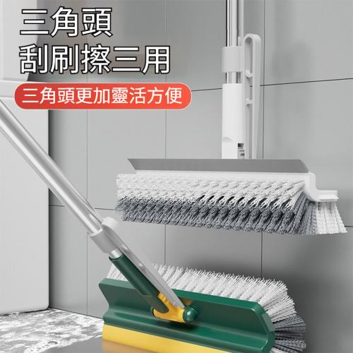 雙面加大V型縫隙刷 刮刷一體地板清潔刷